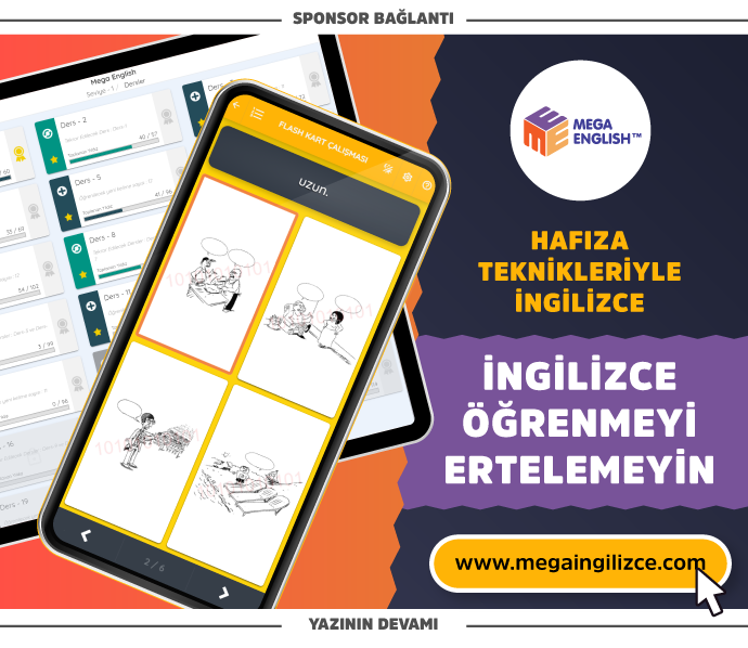 Mega İngilizce - ingilizce kelimeler nasıl öğrenilir