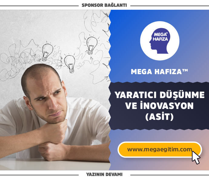 ya, mega inovasyon ve yaratıcı düşünme eğitimi