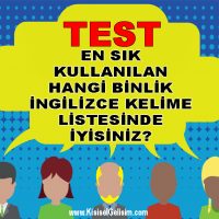 Test – İngilizcede En Sık Kullanılan Kelimelerden Hangi Binlik Listede İyisiniz?