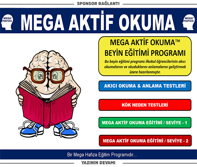 görsel sözcük - görsel sözcükler - mega aktif okuma