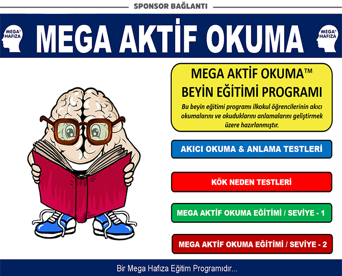 beyin ve mega aktif okuma